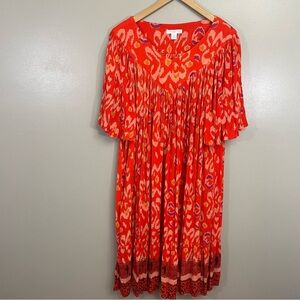Go Softly Patio Large Petite Mumu Dress lounge Flowy floral vacation